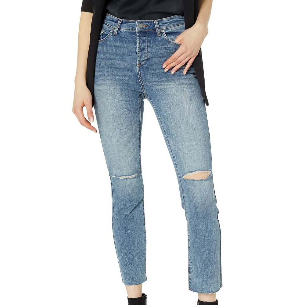 NWT BLANK NYC Sustainable Black The Madison Crop Basic Don't Be Slick - Size: 30